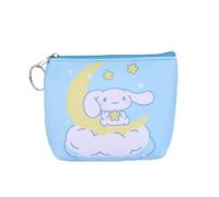 Hello Kitty Porte-monnaie Porte-monnaie Imprimé Dessin animé PU Mélodie Mignon Porte-monnaie Porte-Clés Sac de Rangement Sanrio Kuromi Kawaii Mini Pochette, 9, 11cm