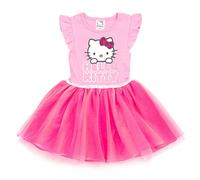 Hello Kitty Robe en tulle pour filles du 4 juillet pour les tout-petits à grands enfants (2T - 14-16), rose, 10-12