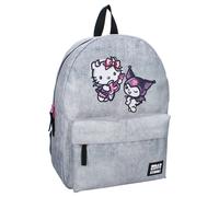 HELLO KITTY Sac À Dos Gris Grand 39x29x12cm École OFFICIEL Original