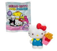 Hello Kitty, Sachet 1 Figurine, 5 cm, Modèle aléatoire, pour Les Enfants dès 6 Ans, HKT07, Blanc avec Accents Rouges