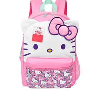 Hello Kitty Sanrio Sac à Dos Fille et Ado Cartable Kawaii Léger Sac d'École Fille Sport Voyage Sortie Idée Cadeau Original