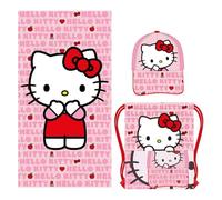 Hello Kitty Serviette de Bain Rose - Marque EAN : 8445484470802