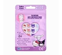 Hello Kitty Set Patch Bouton 20 pcs - Patch Anti Bouton Hydrocolloïde - Patch Acné Visage Jour Nuit - Pimple Patch Absorbe Sébum Point Noir Nez - Design Cute Adolescents Adultes