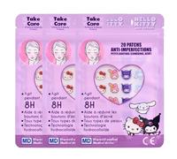 Hello Kitty Set Patch Bouton 60 pcs - Patch Anti Bouton Hydrocolloïde - Patch Acné Visage Jour Nuit - Pimple Patch Absorbe Sébum Point Noir Nez - Design Cute Adolescents Adultes