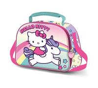 Hello Kitty Unicorn-Sac Repas 3D, Rose 26 x 20 cm