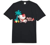 Hello Kitty - Vacances d'été sous Les Palmiers Comfort Colors Adult Heavyweight T-Shirt