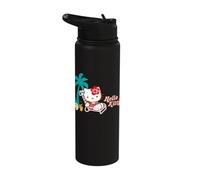 Hello Kitty - Vacances d'été sous les palmiers Stainless Steel Insulated Water Bottle