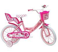 Hello Kitty Velò Enfant Couleur Blanc Fuchsia Taille 16"