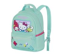 Karactermania Sac à dos Hello Kitty Videogame Heady Petit, Turquoise, 22×25 cm, 5 L