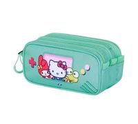 Karactermania Trousse Hello Kitty Videogame Trick Fan 2.2 turquoise 23 x 11 cm