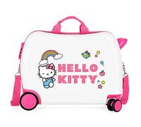 Hello Kitty You are Cute Valise pour Enfant Blanc 50 x 38 x 20 cm Rigide ABS Fermeture à Combinaison latérale 34 1,8 kg 4 Roues