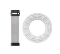 Hello Klean Cartouches de recharge - Filtres pour éliminer les métaux indésirables, chlore & impuretés de l’eau de douche - Contient 1 cartouche pour la tête de douche et 1 cartouche pour le manche