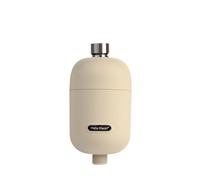 Hello Klean Filtre de douche anti-calcaire - Beige | Filtre chlore & métaux lourds | Peau & cheveux plus doux | Installation facile
