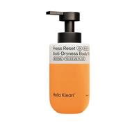 Hello Klean Press Reset Gel douche anti-sécheresse - Nettoyant bi-phasé qui nettoie en profondeur & élimine les résidus d’eau calcaire - Soulagement instantané pour les peaux sèches