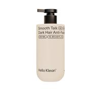 Hello Klean Smooth Talk Après-shampooing anti-décoloration pour cheveux foncés - Hydrate & répare pour inverser les dommages causés par l’eau calcaire - Stoppe la décoloration