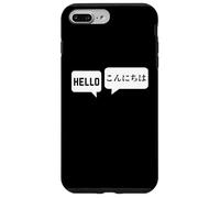Hello Konnichiwa Japanese-English Translator Coque pour iPhone 7 Plus/8 Plus