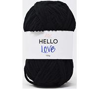 Hello Love Fil, noir, 100 g