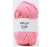 HELLO LOVE Fil rose doux, 100 g