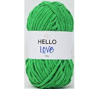 Hello Love Pelote de laine, vert, 100 g