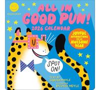 Hello!Lucky All in Good Pun 2026 Wall Calendar