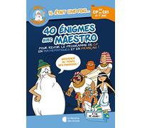 Hello Maestro ! 40 énigmes avec Maestro CP-CE1