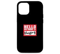 Hello My Name is Blessing in Disguise Fête d'halloween Amusante Coque pour iPhone 12/12 Pro