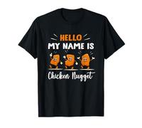 Hello My Name Is Chicken Nugget Costume d'Halloween pour enfant T-Shirt