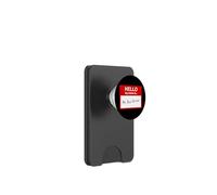 Hello My Name is... Mr. Bus Driver - Men's Cute School PopSockets PopWallet pour MagSafe