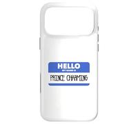 Hello My Name is Prince Charmant Costume d'halloween Facile Coque pour iPhone 17 Pro Max