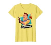 Hello Neighbor - Designs liés au Jeu T-Shirt, Femme, Citron, 3XL