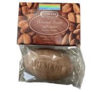 Hello Orient - Savon aux amandes Hemani - 75g | Hydratant naturel 100% végétal | Peaux sèches et sensibles | Sans alcool, doux & nourrissant