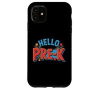 Hello Pre-K Preschool Squad Spider Back to School First Day Coque pour iPhone 11
