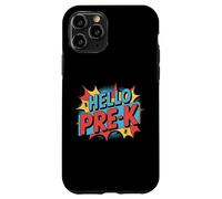 Hello Pre-K Preschool Squad Spider Back to School First Day Coque pour iPhone 11 Pro