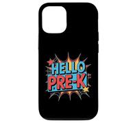 Hello Pre-K Preschool Squad Spider Back to School First Day Coque pour iPhone 12/12 Pro