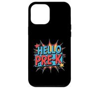 Hello Pre-K Preschool Squad Spider Back to School First Day Coque pour iPhone 12 Pro Max