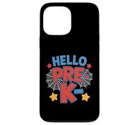 Hello Pre-K Preschool Squad Spider Back to School First Day Coque pour iPhone 13 Pro Max