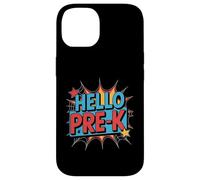 Hello Pre-K Preschool Squad Spider Back to School First Day Coque pour iPhone 14