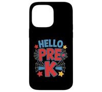 Hello Pre-K Preschool Squad Spider Back to School First Day Coque pour iPhone 14 Pro Max