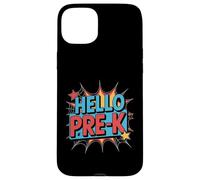 Hello Pre-K Preschool Squad Spider Back to School First Day Coque pour iPhone 15 Plus