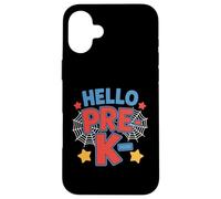 Hello Pre-K Preschool Squad Spider Back to School First Day Coque pour iPhone 16 Plus
