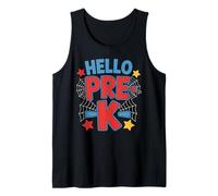 Hello Pre-K Preschool Squad Spider Back to School First Day Débardeur