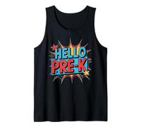 Hello Pre-K Preschool Squad Spider Back to School First Day Débardeur