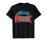 Hello Pre-K Preschool Squad Spider Back to School First Day T-Shirt
