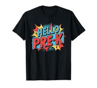 Hello Pre-K Preschool Squad Spider Back to School First Day T-Shirt