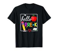 Hello Pre-K Team Preschool Rentrée School Teacher Kids T-Shirt