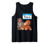 Hello Punch The Monkey Japan avec Un ami Animal en Peluche Débardeur