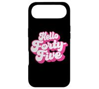 Hello Quarante-Cinq, 45 Ans, pour Les Femmes fêtant Leur 45e Anniversaire Coque pour iPhone Air