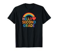 Hello Second Grade Fun Back-to-School Tees Bags and Decor T-Shirt