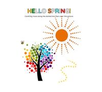HELLO SPRING activity & coloring book