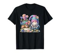 Hello Spring Decor for Women Men and Kids Cute Hippie GNOME T-Shirt